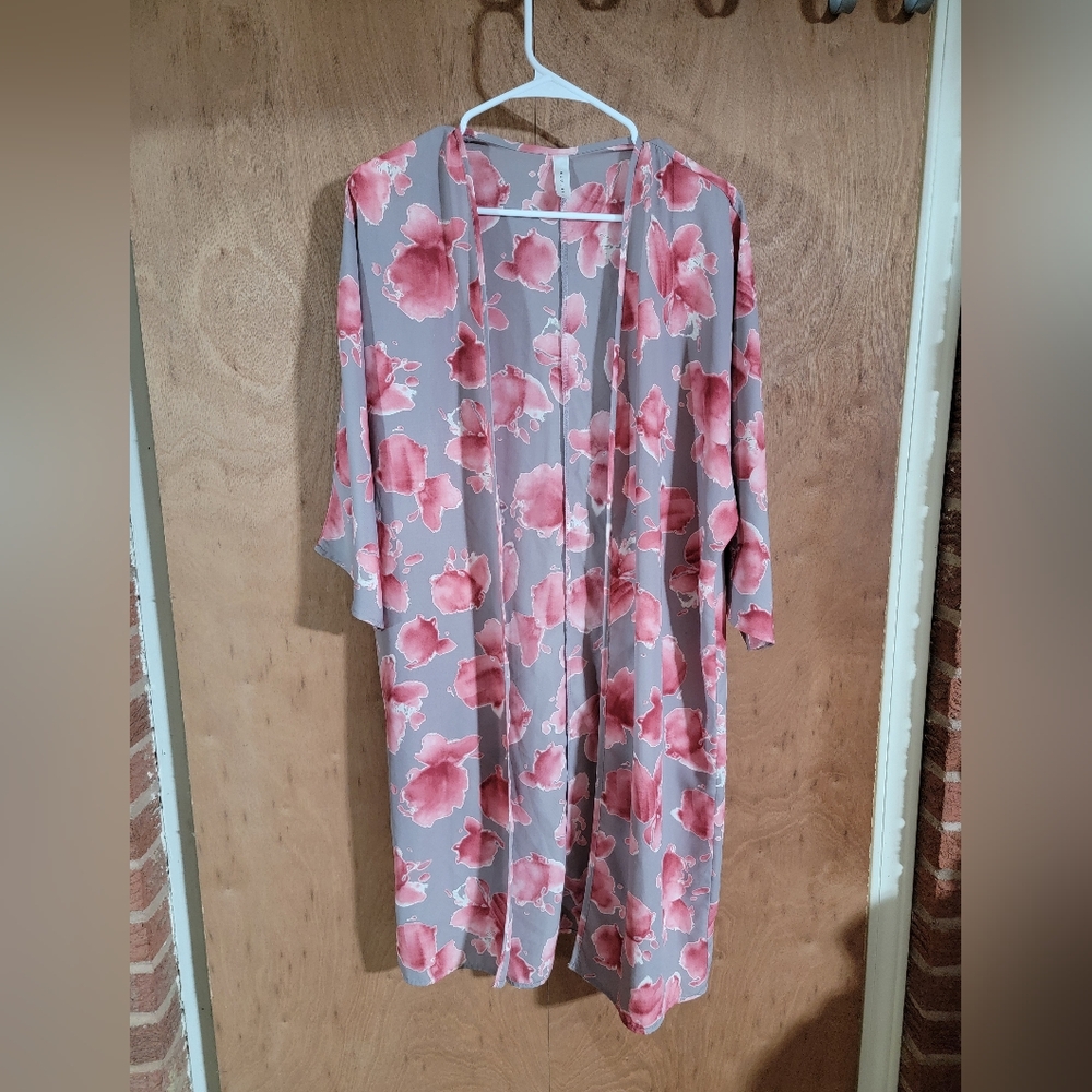 Blue Blush Kimono